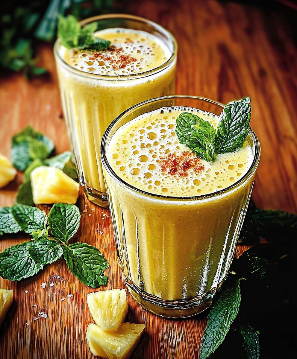 Lassi ananas facile