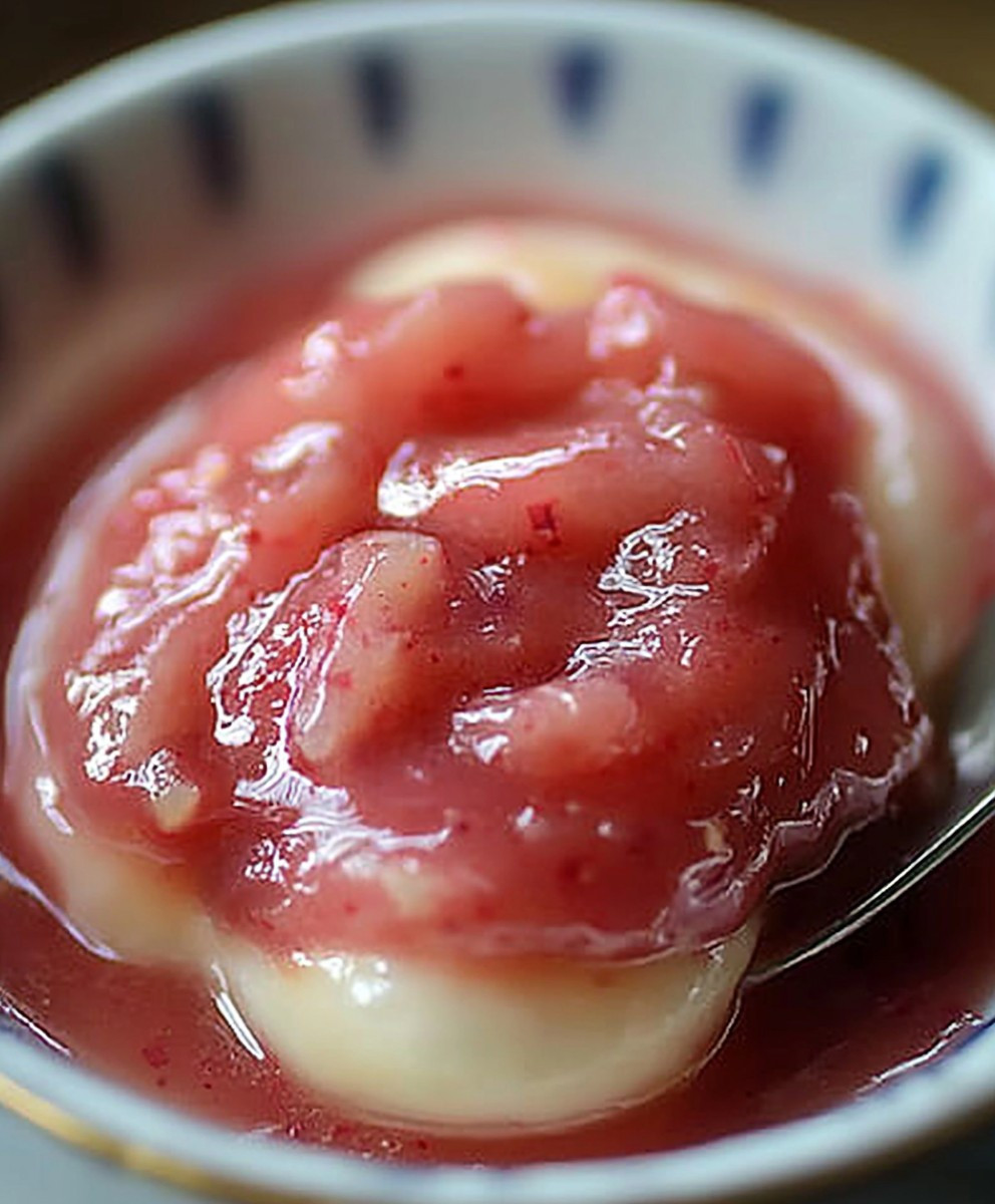 Sauce rhubarbe maison