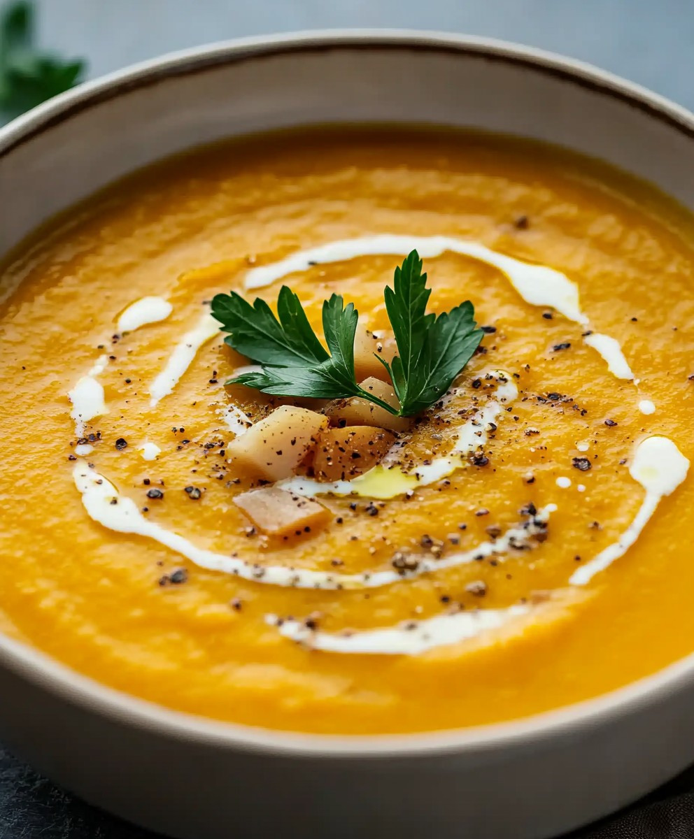 Soupe courge butternut