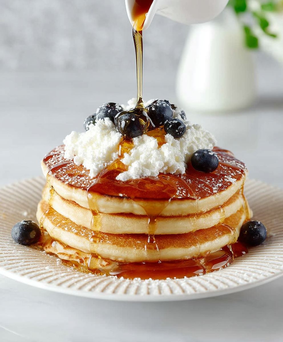 Pancakes légers et express sans levure