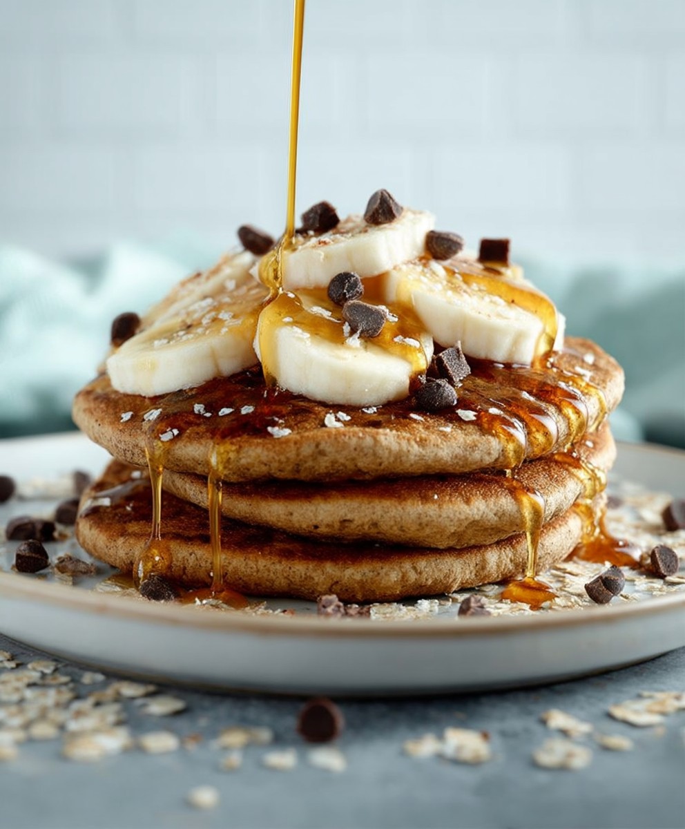 Pancakes banane avoine