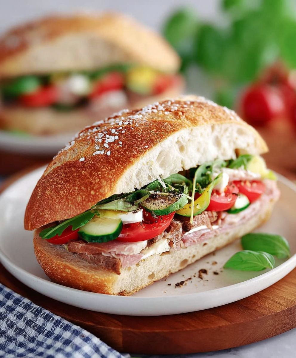 Pan bagnat niçois