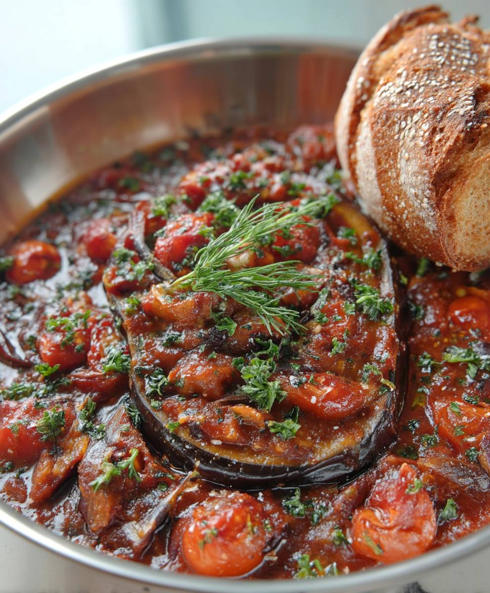 Aubergines sauce tomate