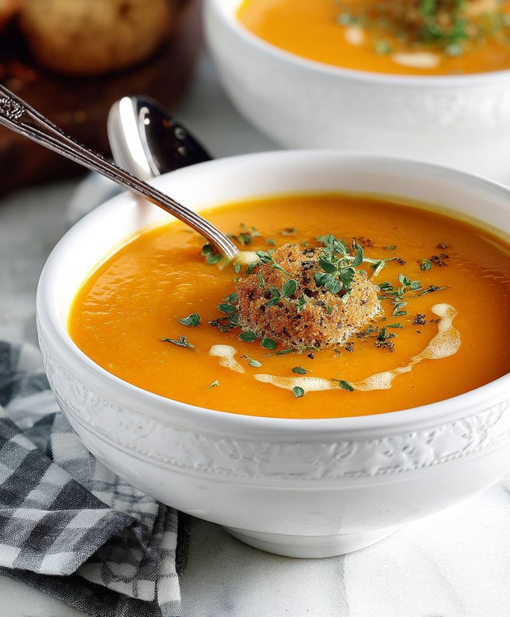 Velouté potiron carottes pomme de terre