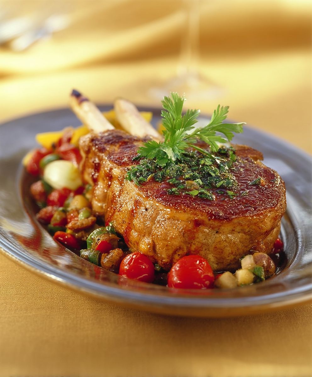 Carré de veau provençale