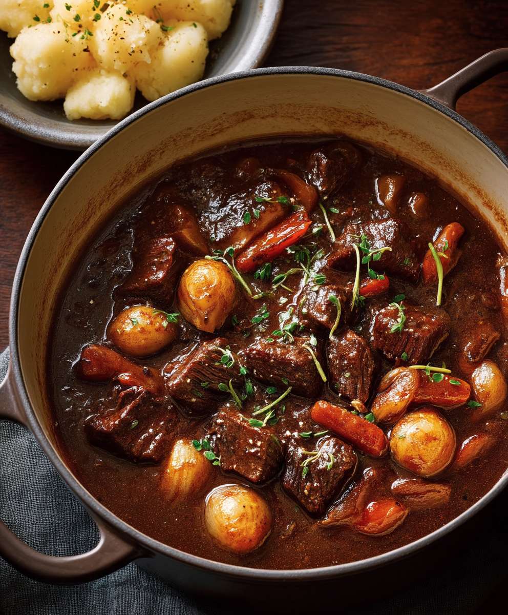 Boeuf bourguignon meilleur facile