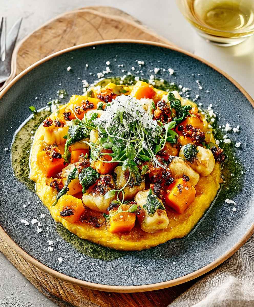 Gnocchis à la Parisienne courge