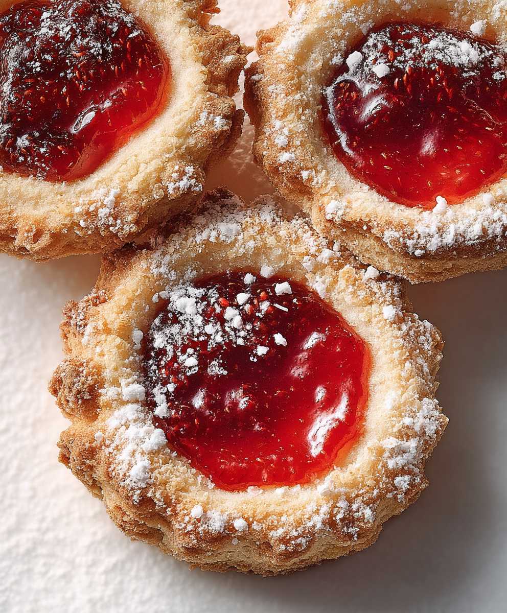 Biscuits confiture croustillant coco