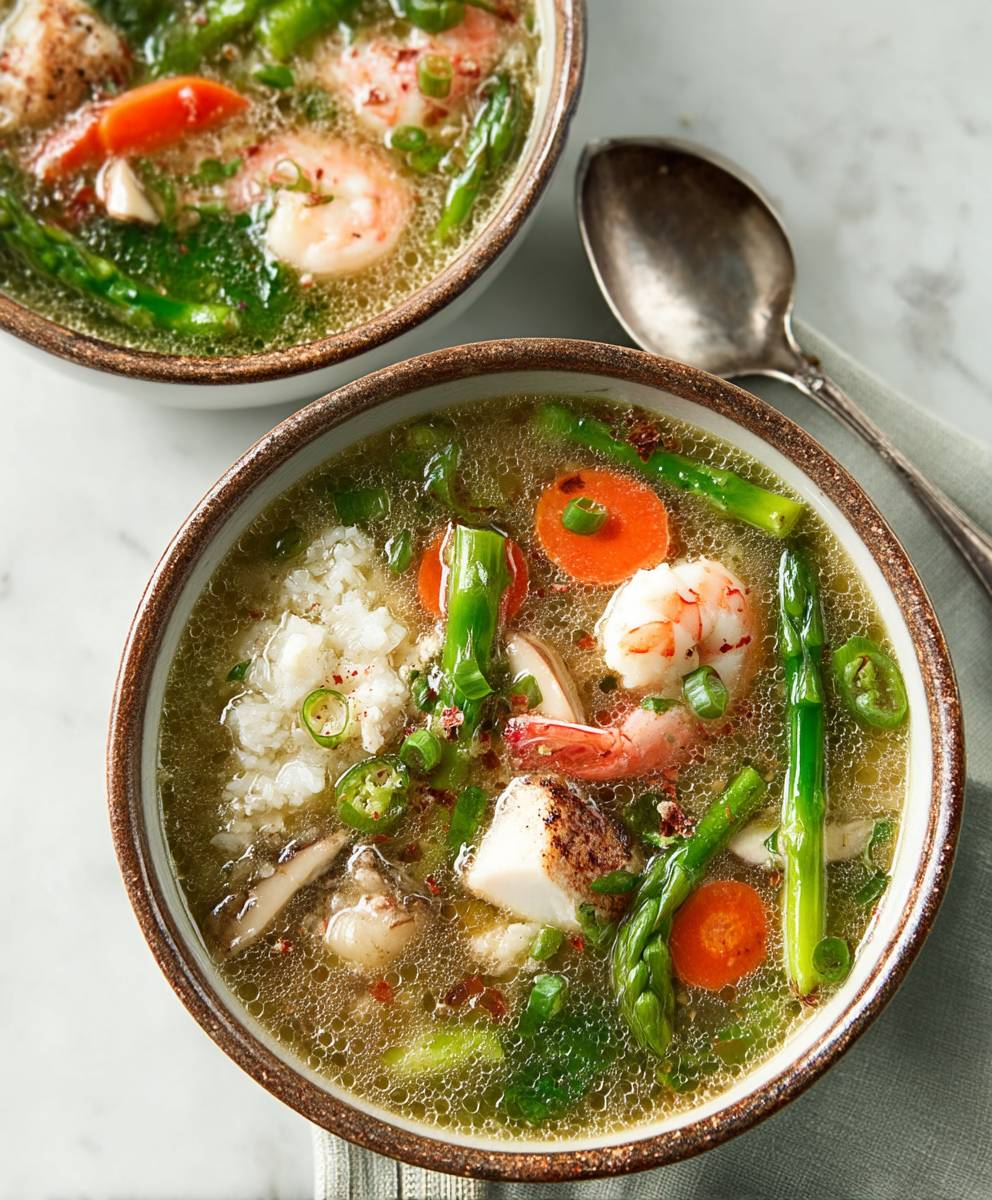 Soupe repas thaïe