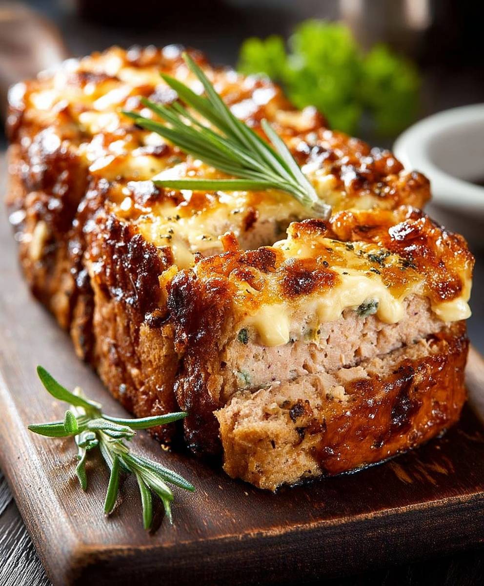 Pain de thon fondant fromage gratiné