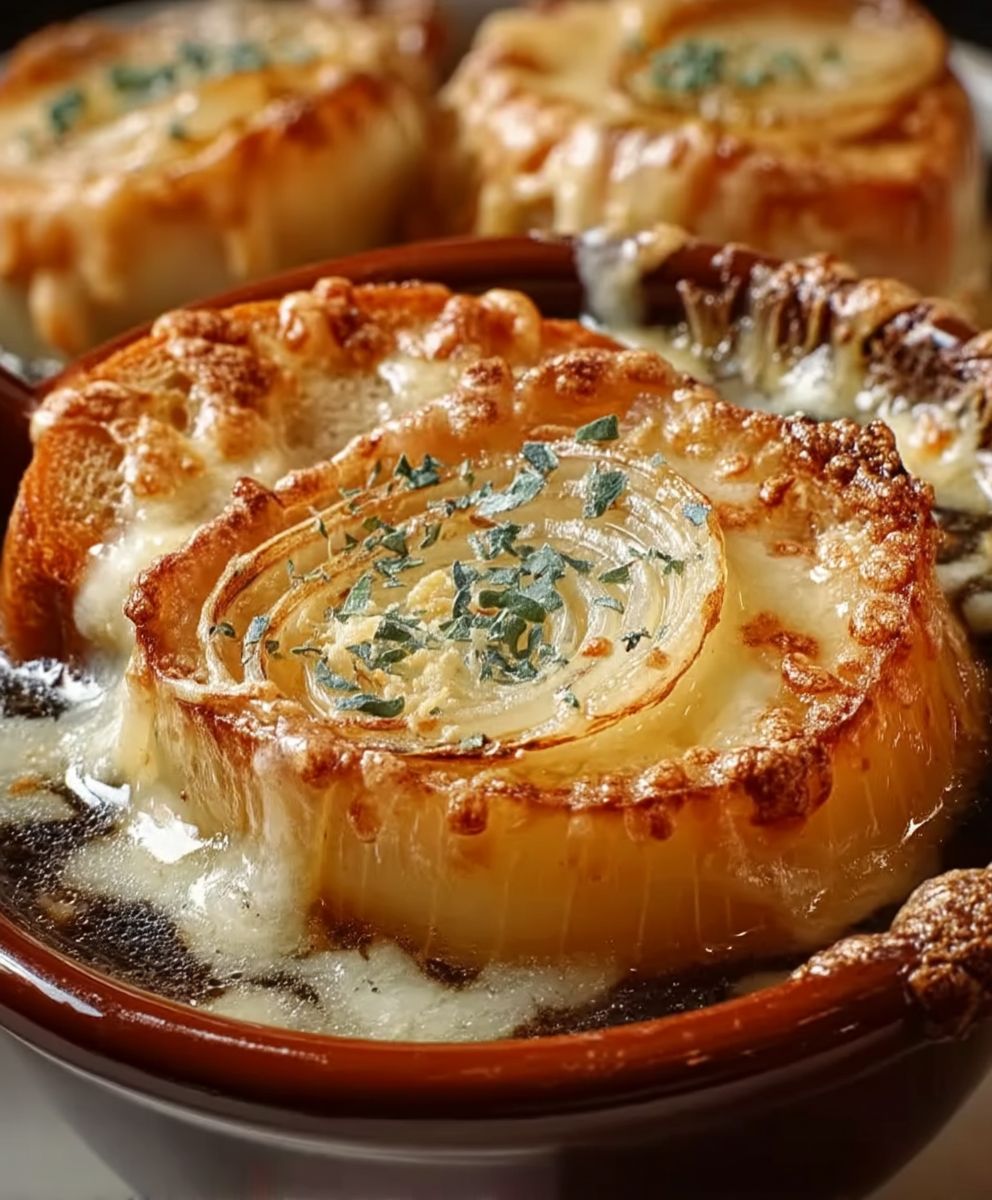 Soupe à l'oignon facile et rapide
