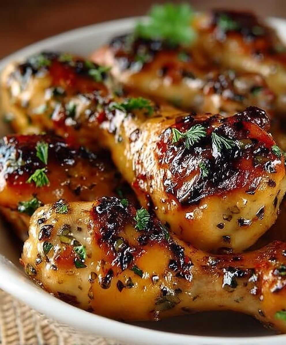 Marinade miel et moutarde poulet