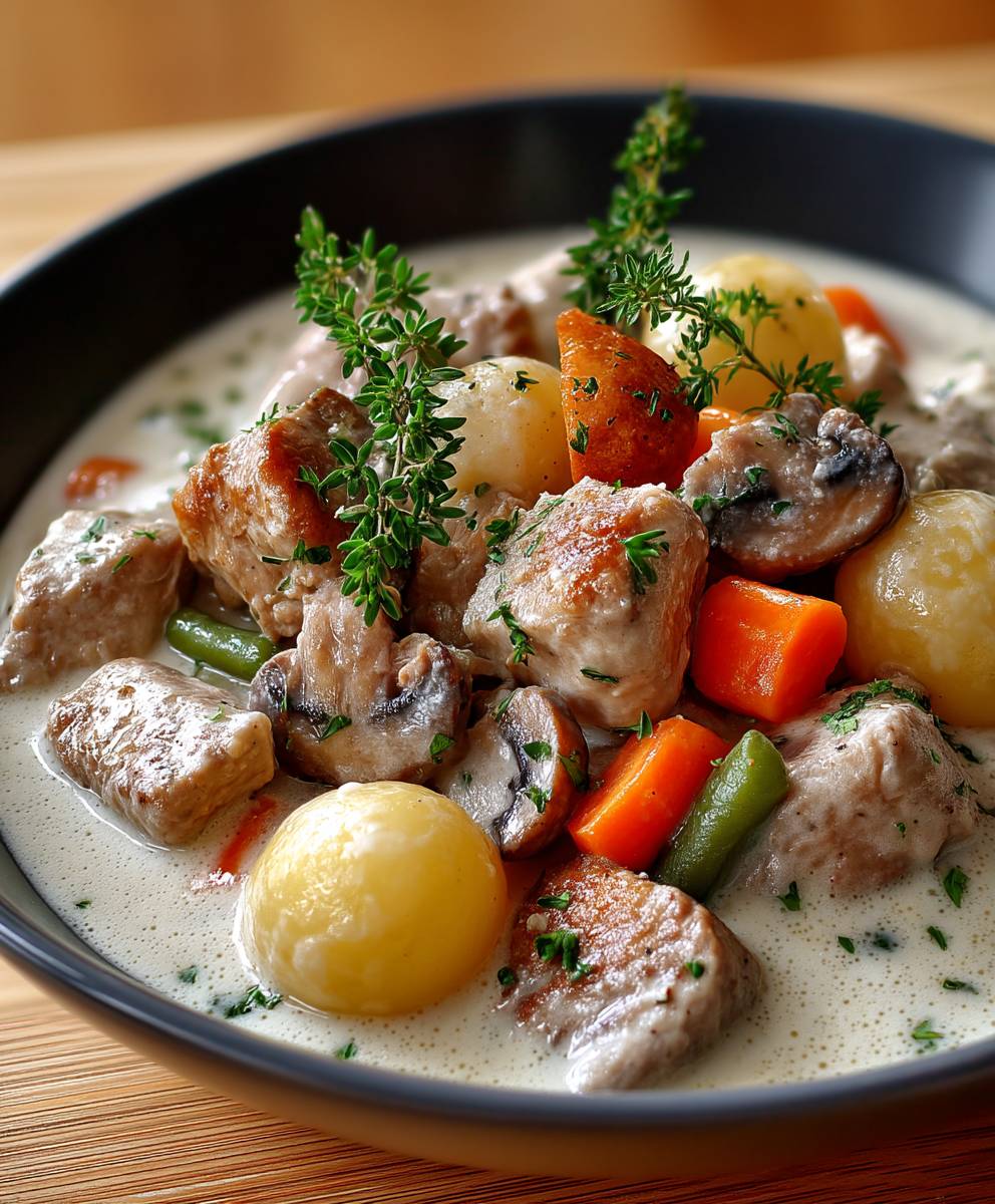 Blanquette de veau classique