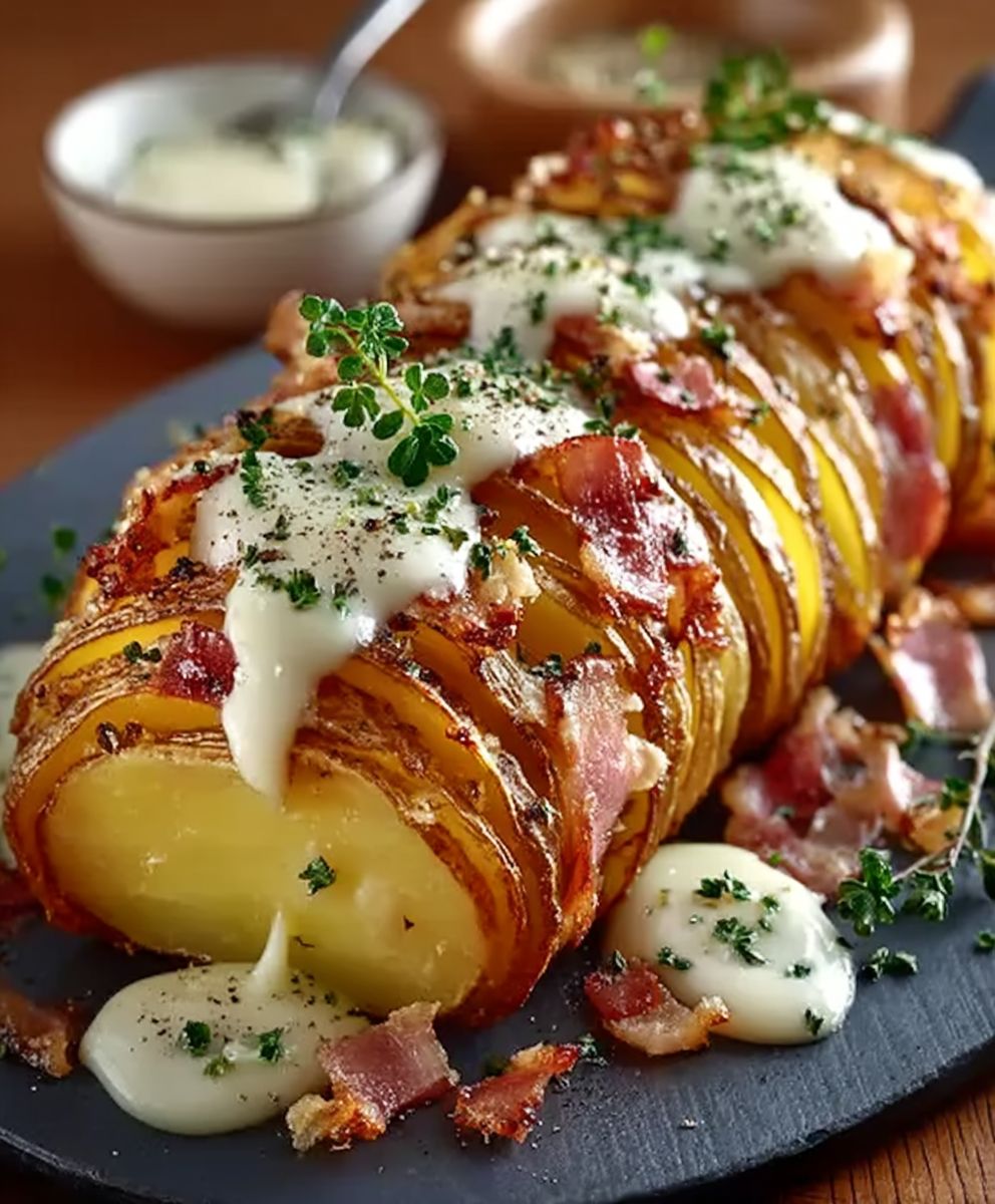 Roulé pommes de terre raclette
