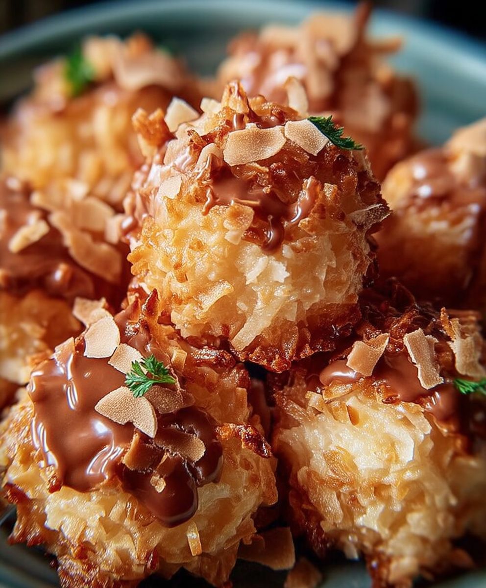 Noix de coco grillées