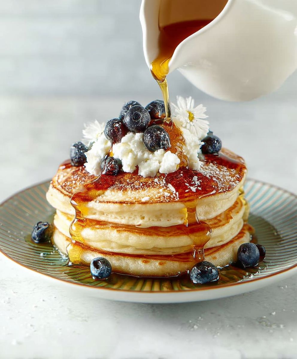 Pancakes légers et express sans levure