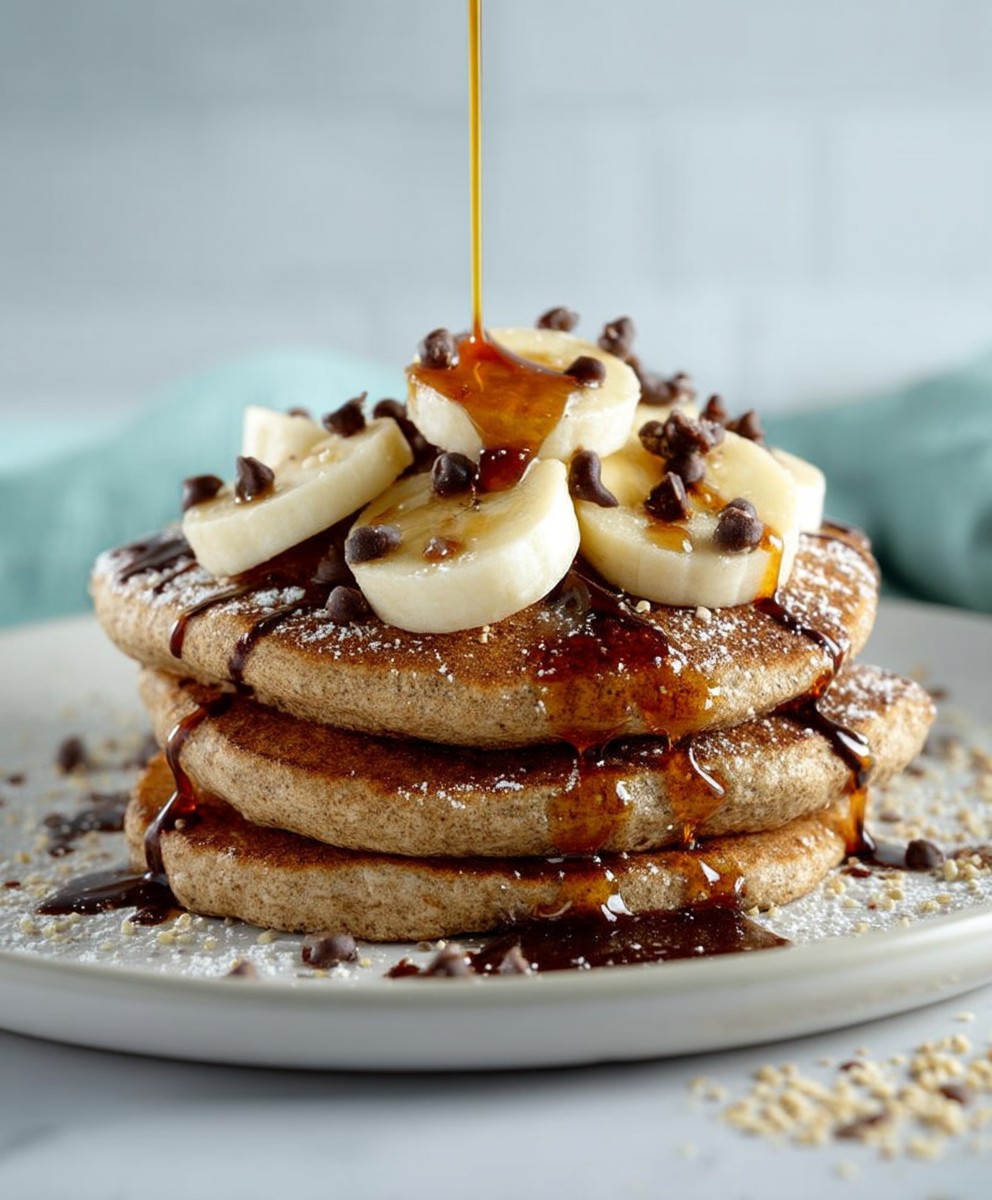 Pancakes banane avoine