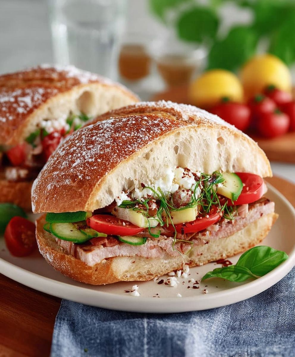 Pan bagnat niçois