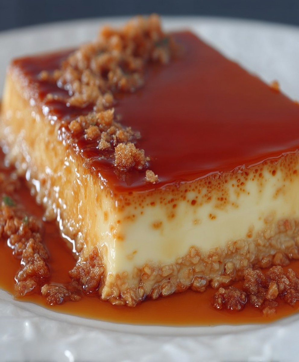Flan coco antillais noix de coco