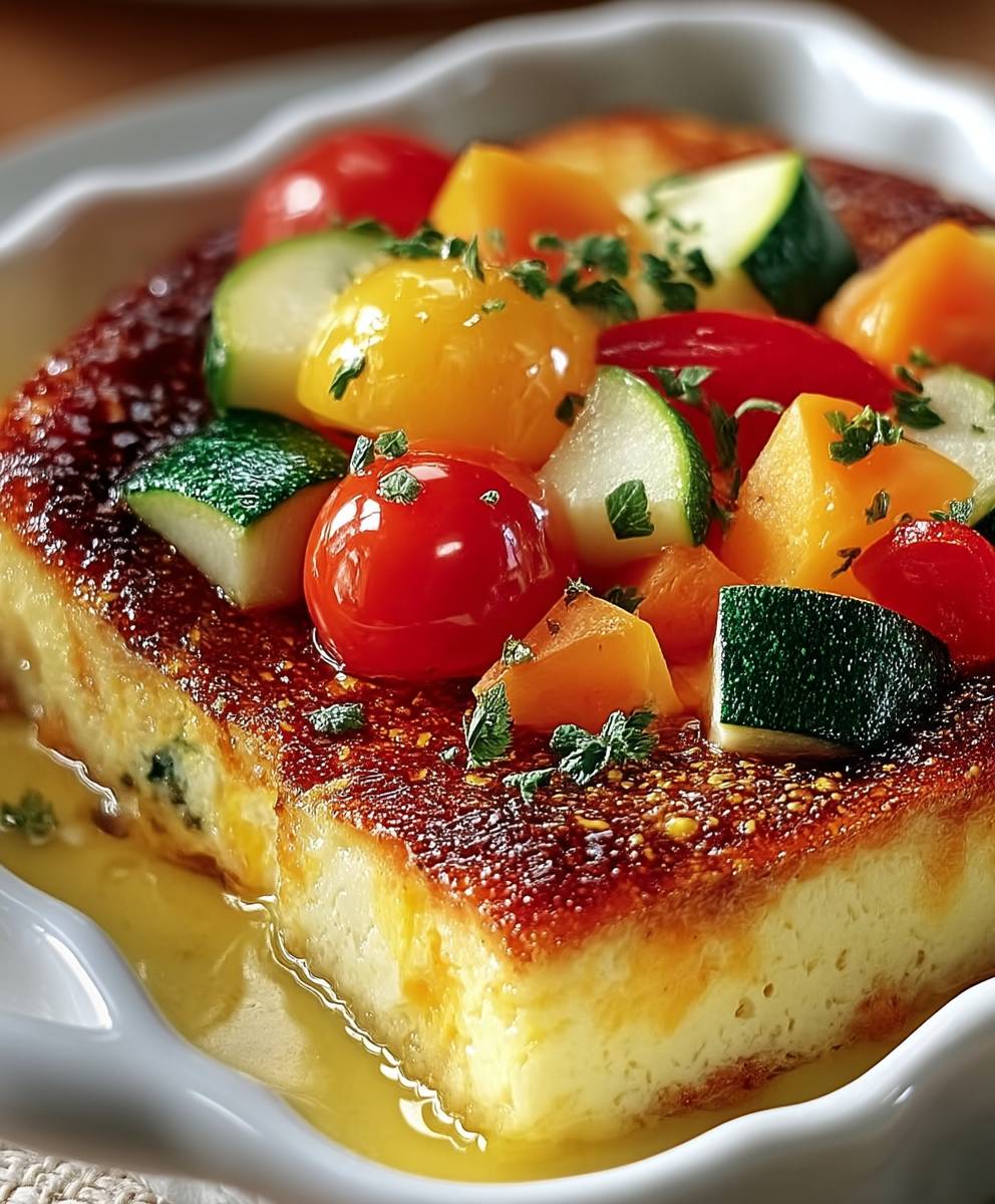 Flan léger légumes du soleil