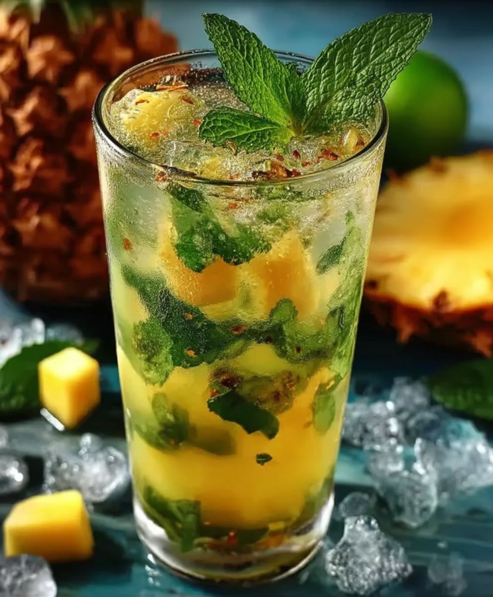 Mojito tropical ananas