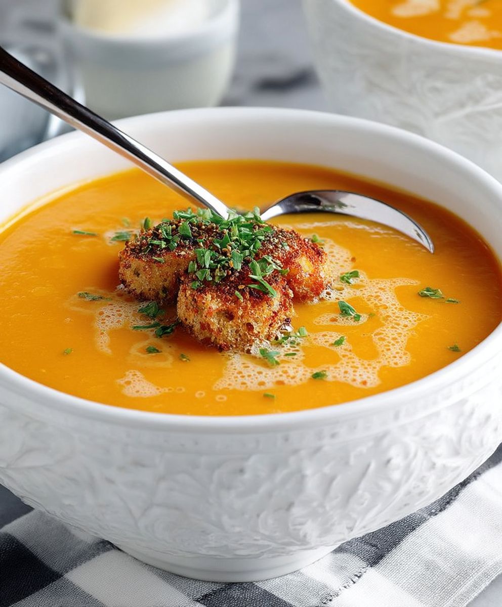 Velouté potiron carottes pomme de terre