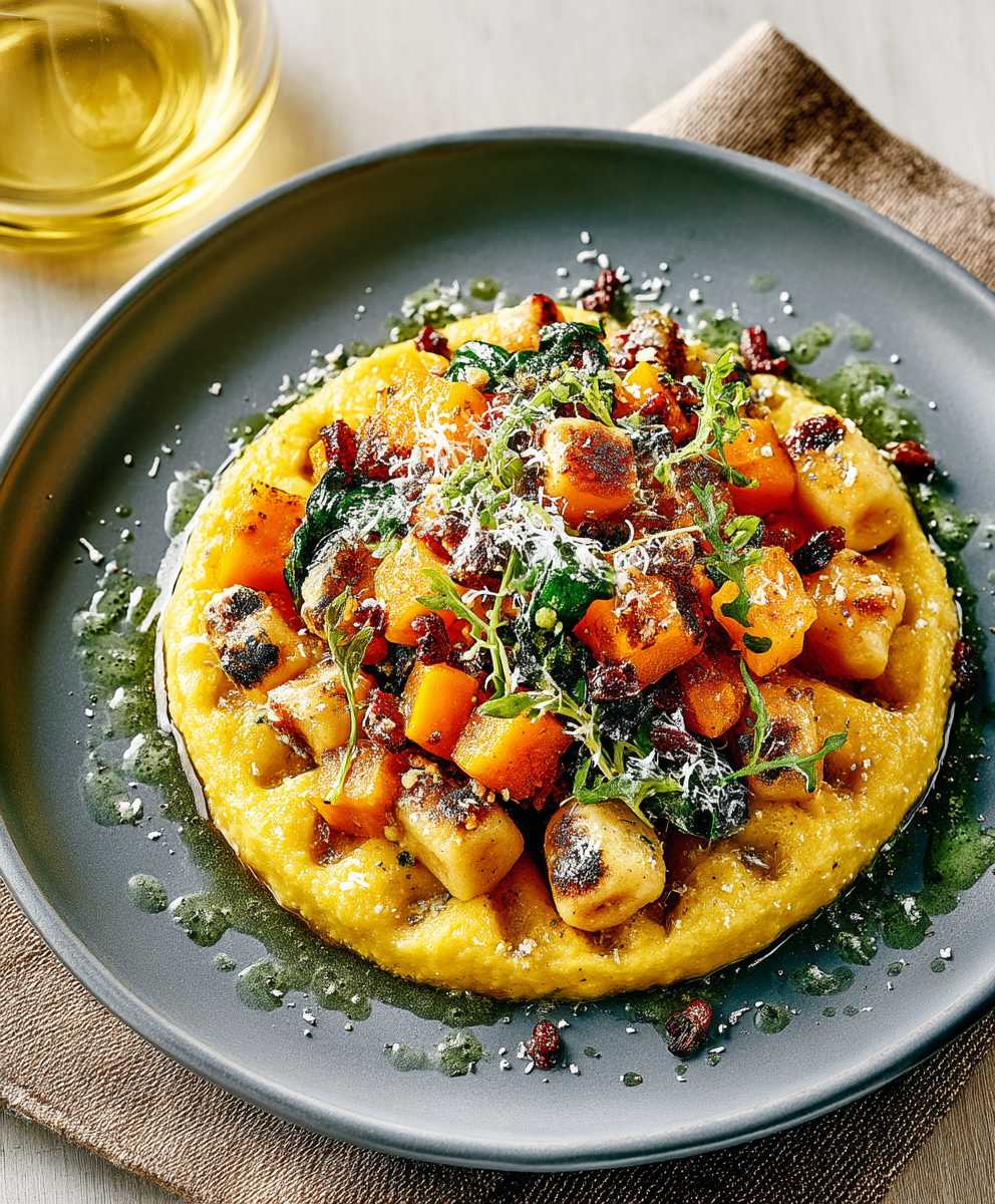 Gnocchis à la Parisienne courge
