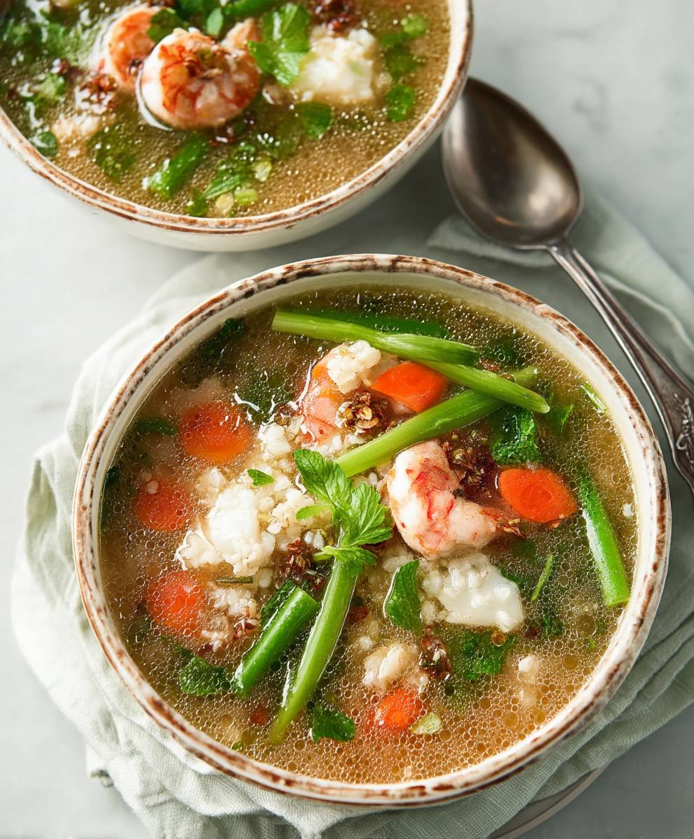 Soupe repas thaïe