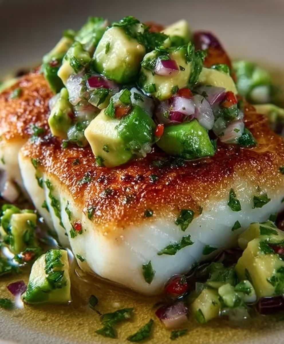 Poisson coco citron vert avocat