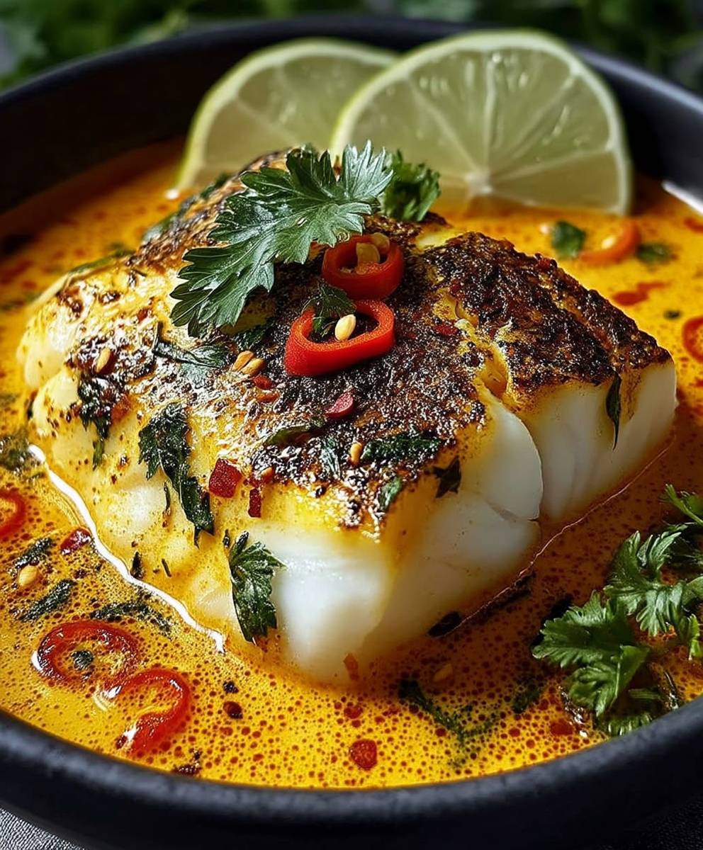 Curry poisson lait coco express