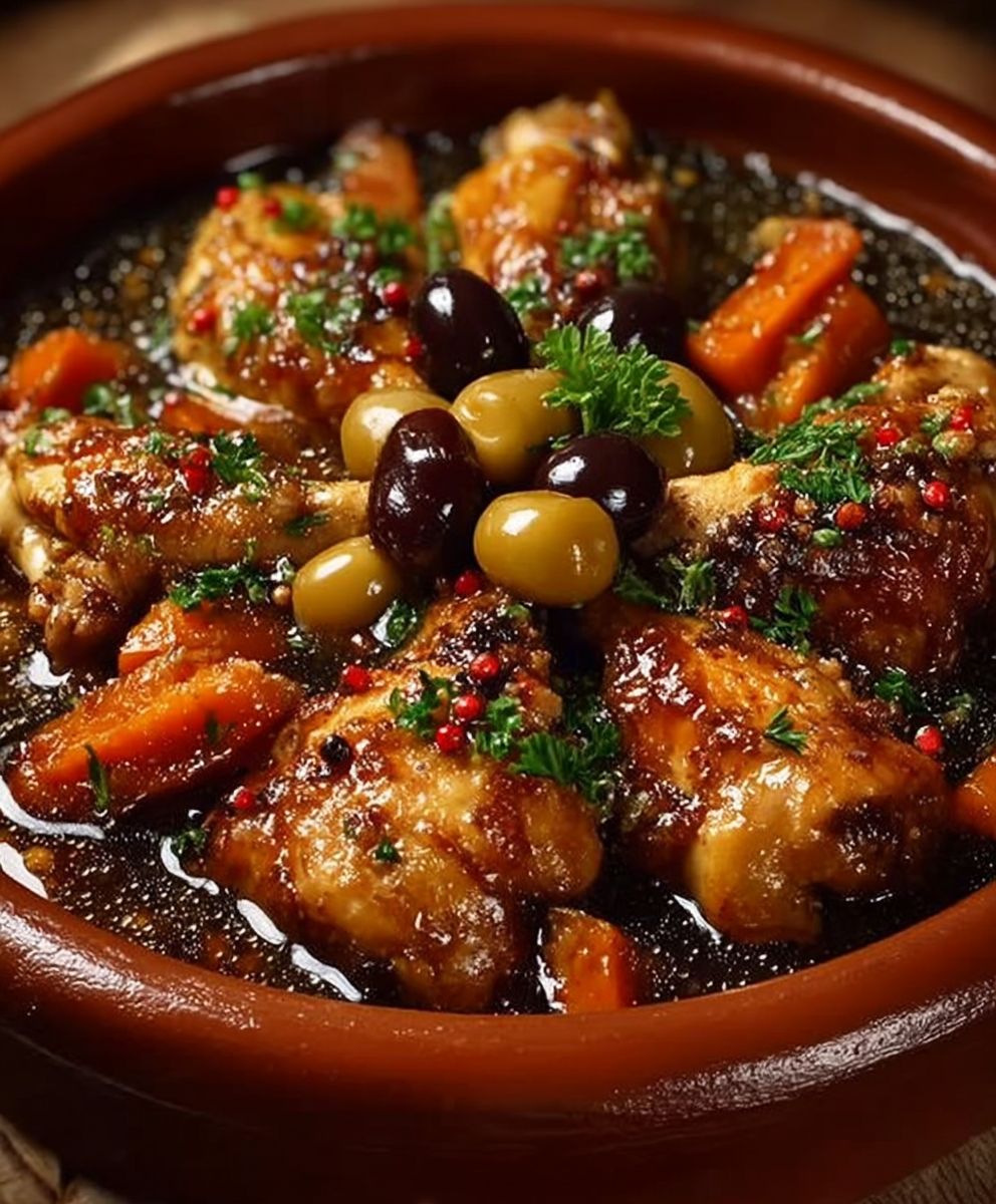 Tajine poulet épices