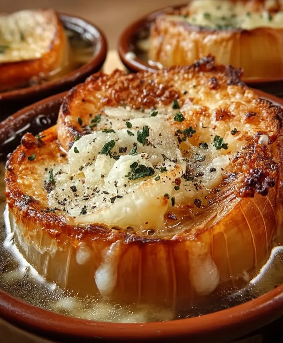 Soupe à l'oignon facile et rapide