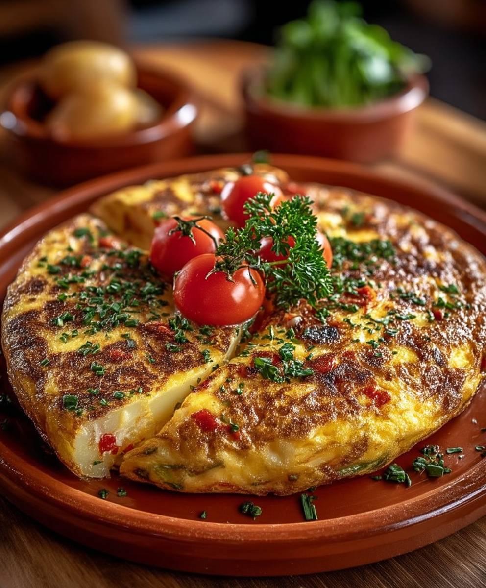 Tortilla de patatas espagnole