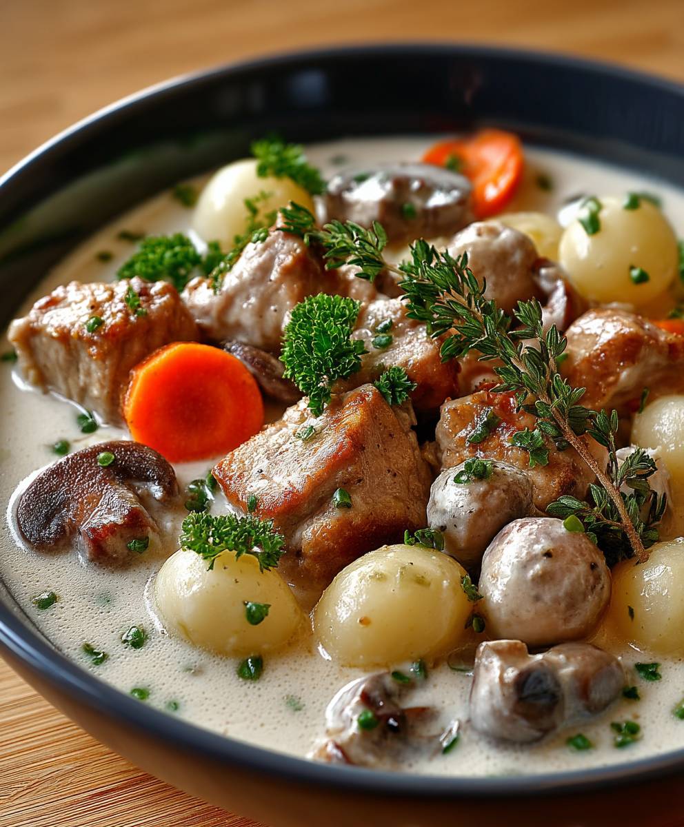 Blanquette de veau classique