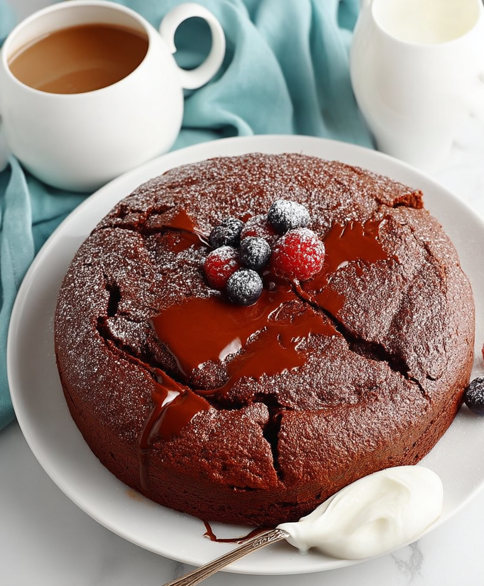 Gateau au yaourt chocolat