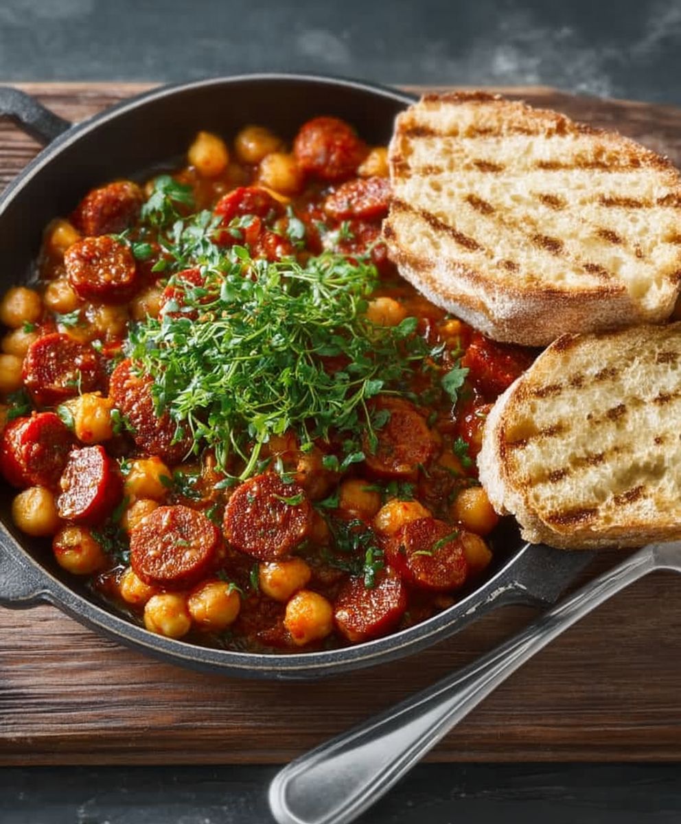 Chorizo saveurs dans votre assiette
