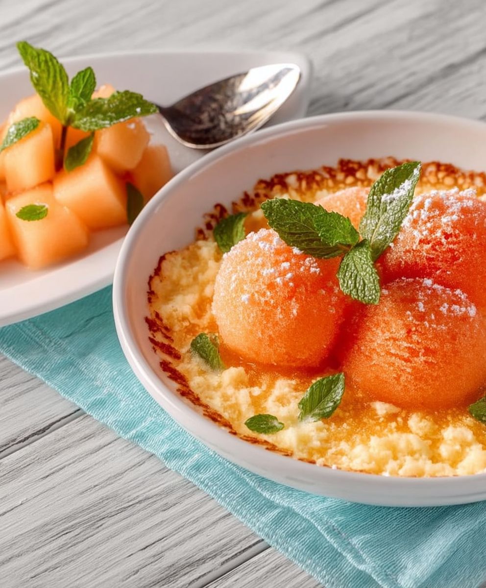 Sorbet melon facile