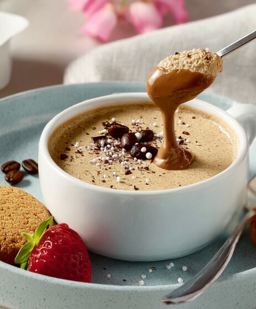 Mousse au café facile