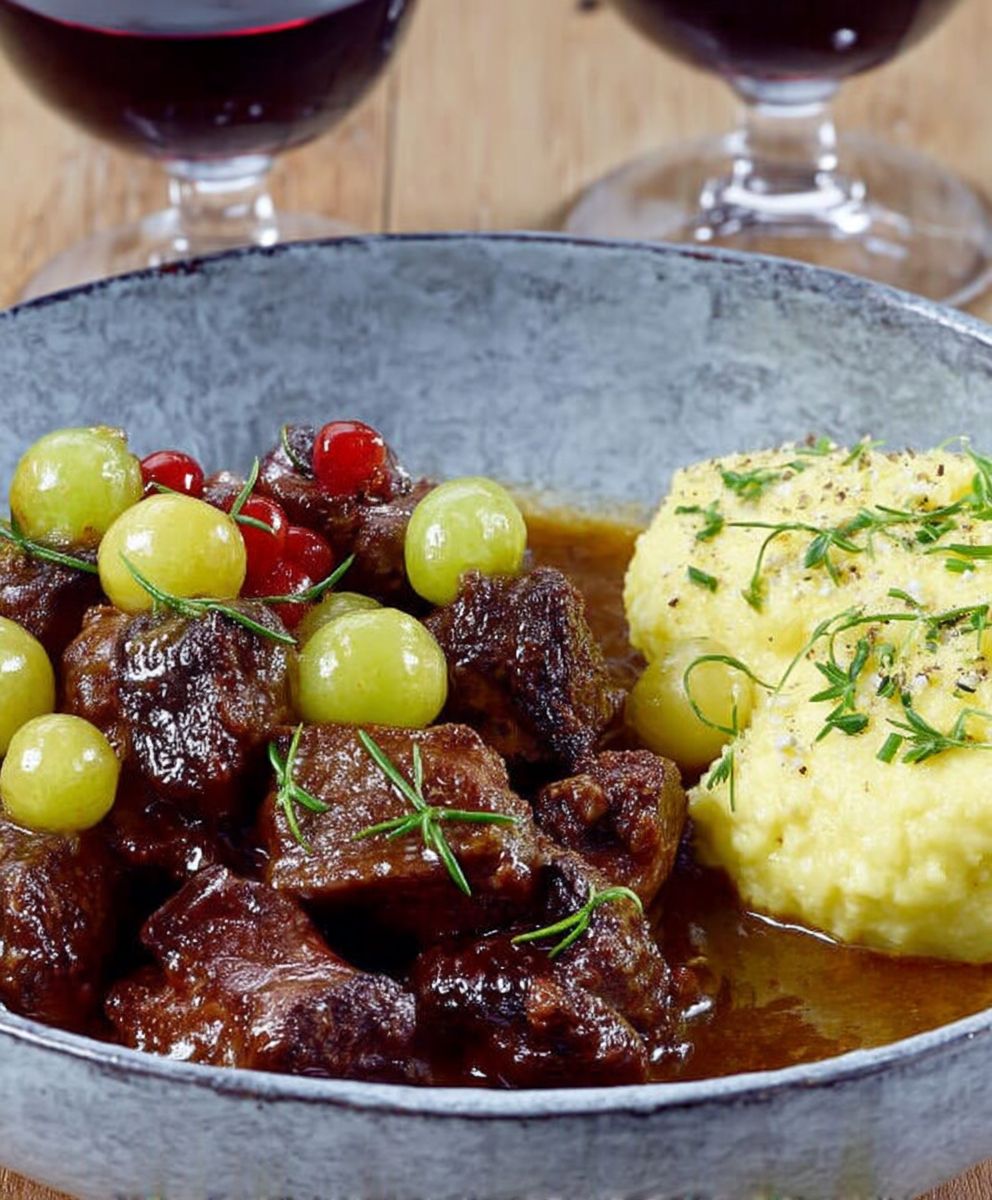 Mijoté agneau raisin
