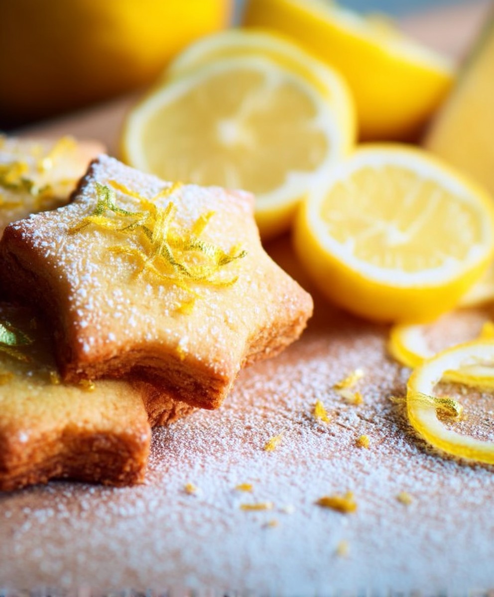 Sablés citron gingembre