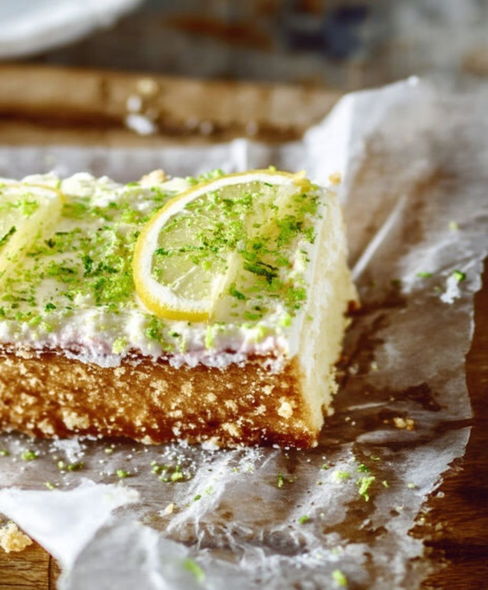 Gateau petits beurre citron
