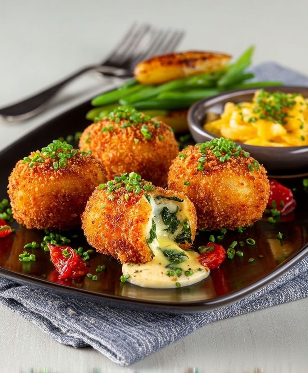Croquettes épinards