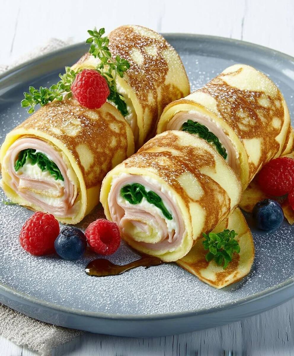 Crepes roulees faciles
