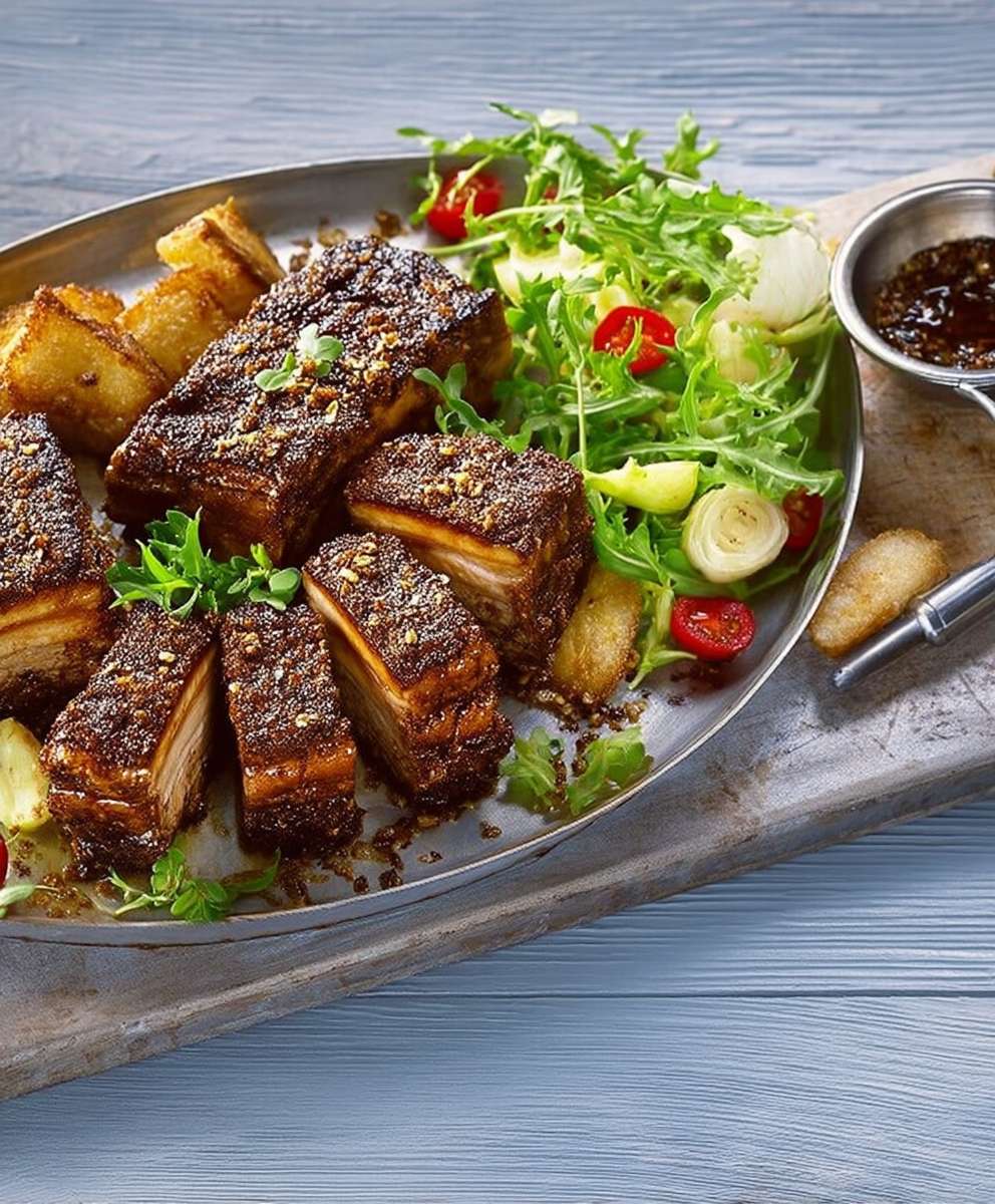 Porc croustillant maison