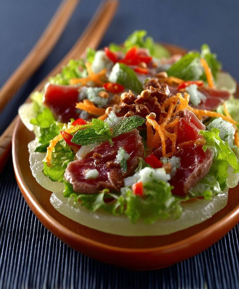 Salade thaïe parfumée