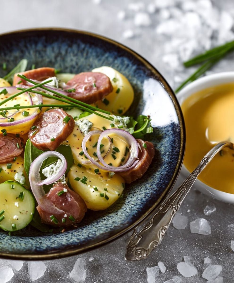 Salade lyonnaise authentique