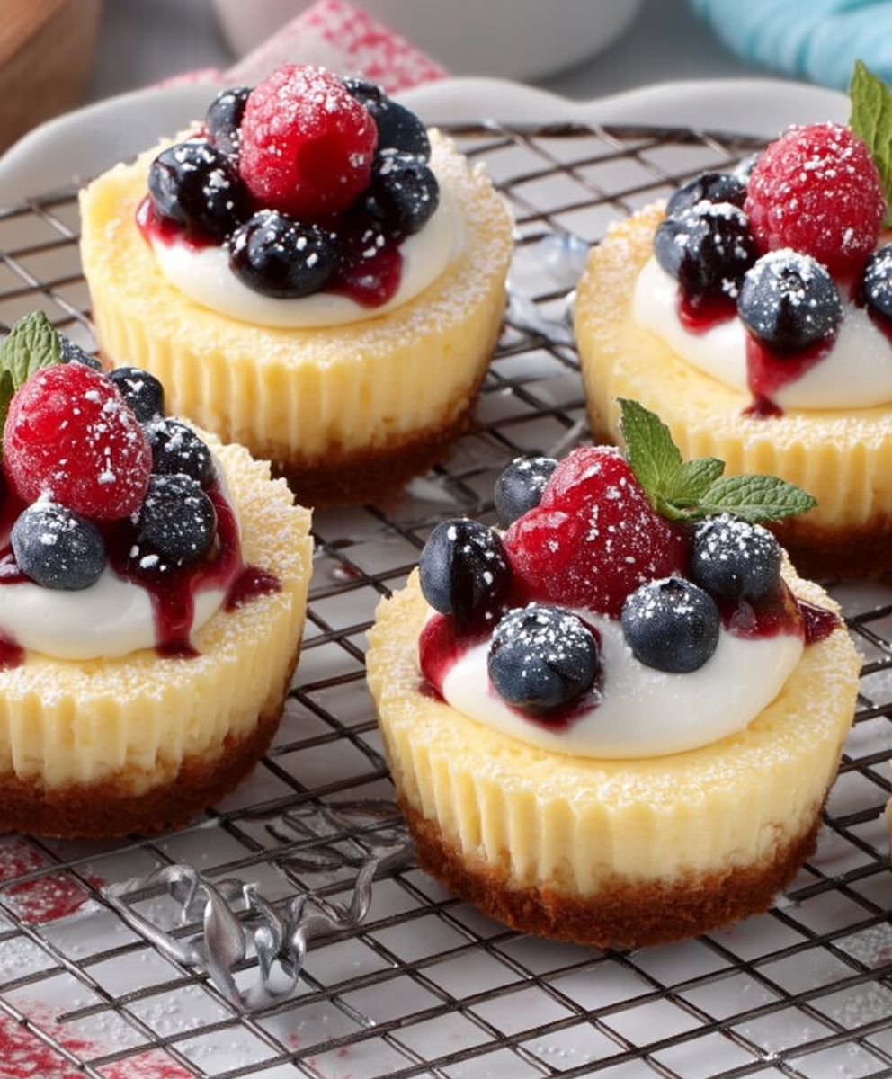 Mini cheesecakes
