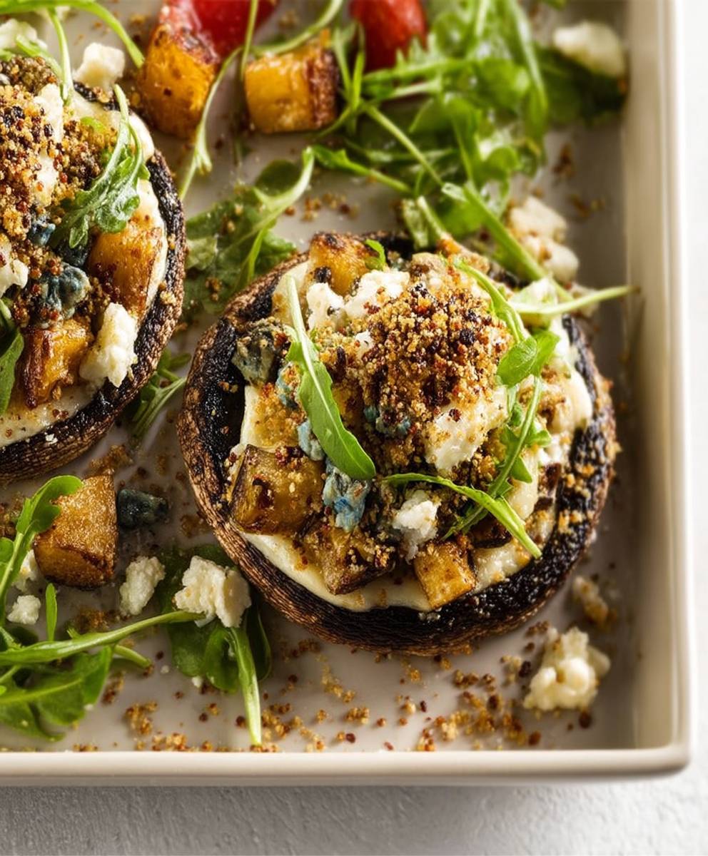 Portobello farcis facile