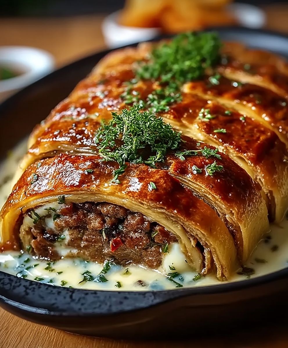 Rolle de boeuf au fromage