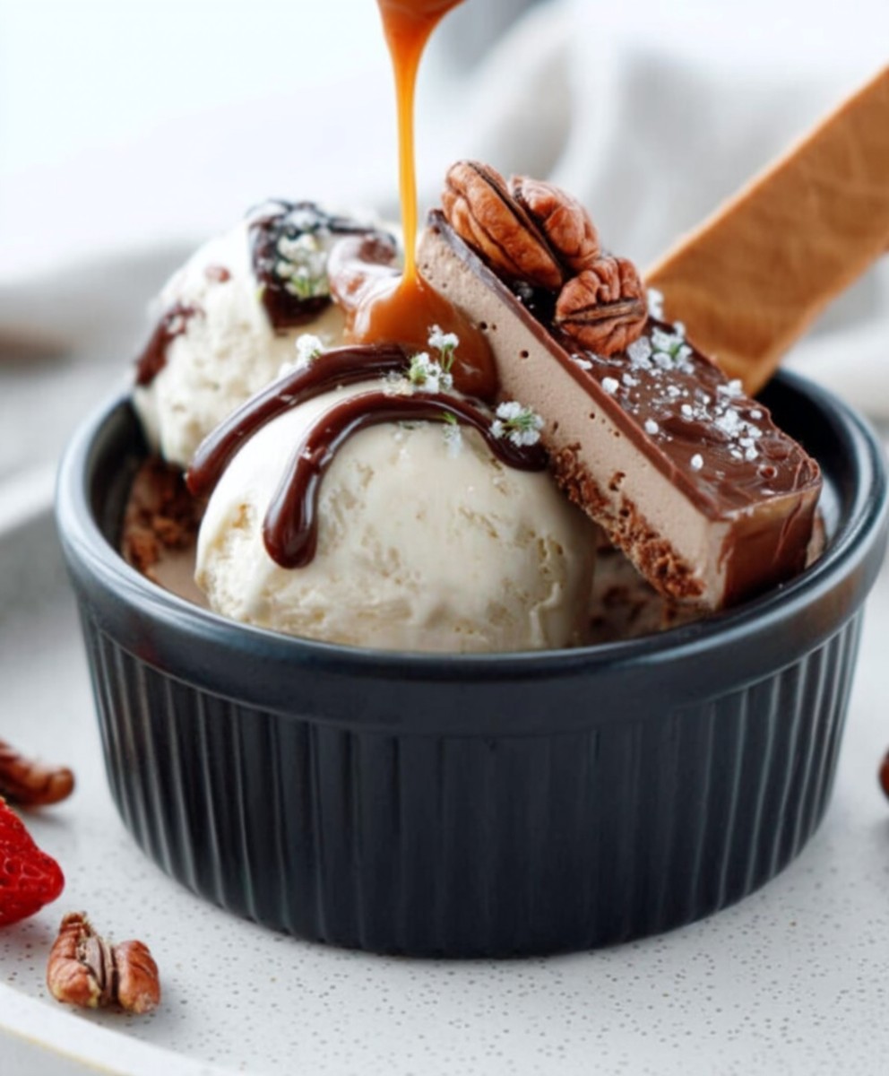 Semifreddo chocolat caramel facile
